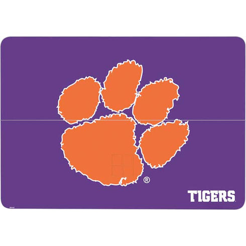 Clemson University Tiger Print Purple Surface Laptop Studio Skin